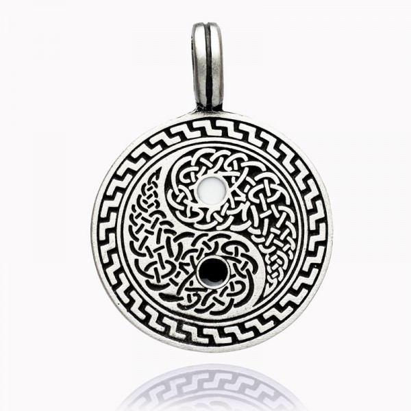 Yin Yang with Celtic Weave