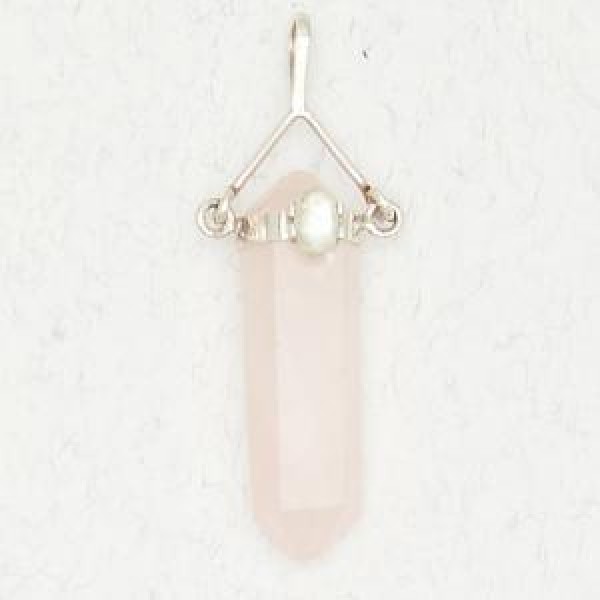 Rose Quartz with Aquamarine (Mar)