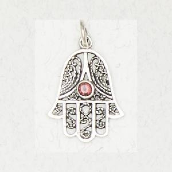 Hamsa with Accent Stone