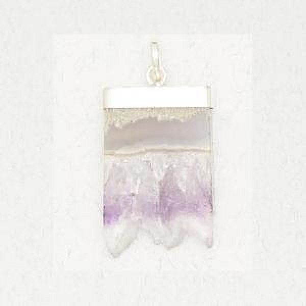 Amethyst Slab Pendant