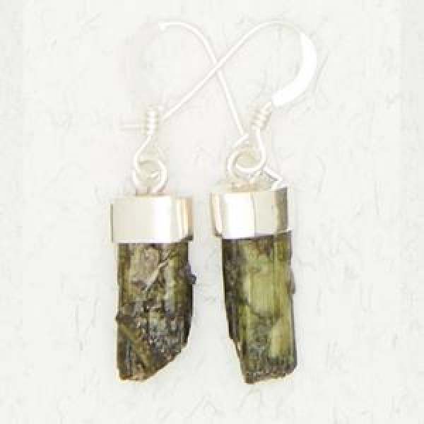 Green Tourmaline Earrings