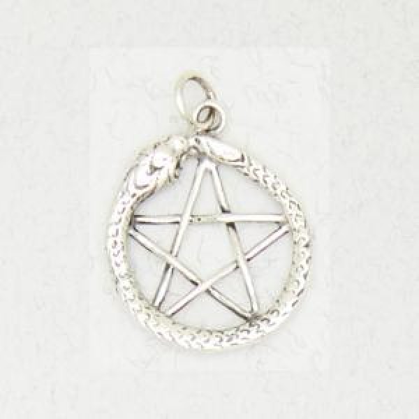 Oroborus with Pentacle