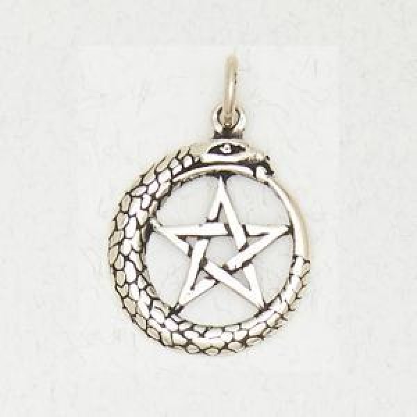 Oroborus with Pentacle